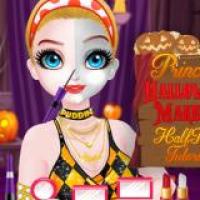 Transform Your Look Princess Halloween Makeup Half Face Adventure